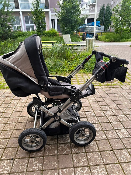 Hartan Topline- X Baby Stroller/Pram with Storage Basket – Good Condition