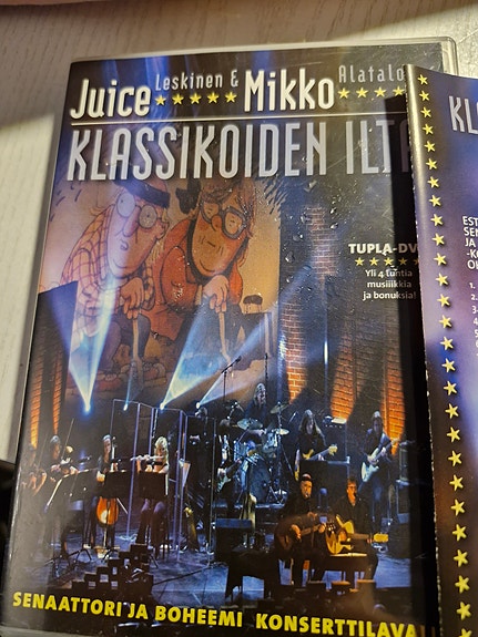 Juice & Mikko Leskinen Klassikoiden ilta tupla-DVD