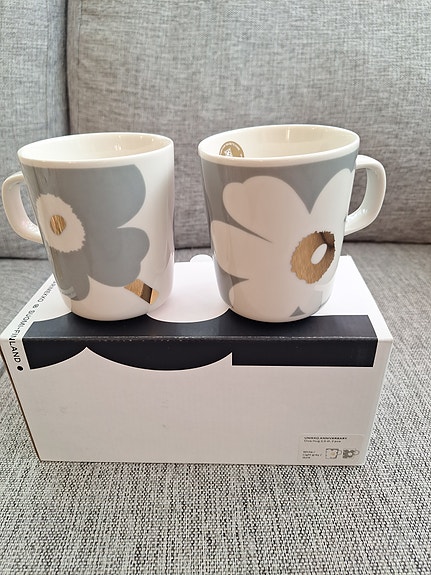 Marimekko unikko juhlamukit