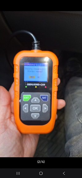OBDII / EOBD / CAN vikakoodinlukija autoon