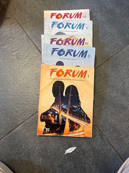 Forum historian oppikirjat 1, 2, 4, 5 ja 6