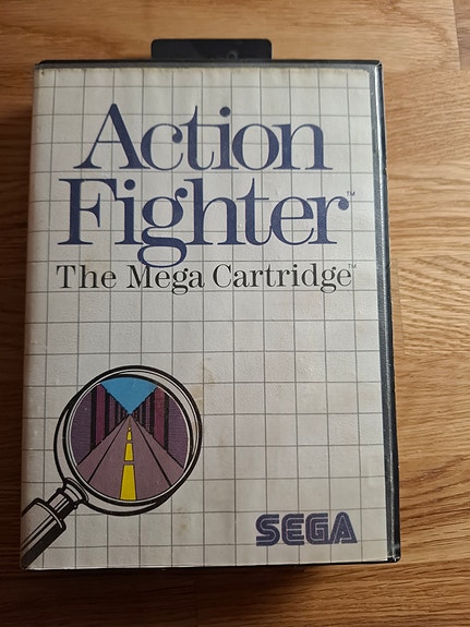 Action Fighter Sega Master System peli