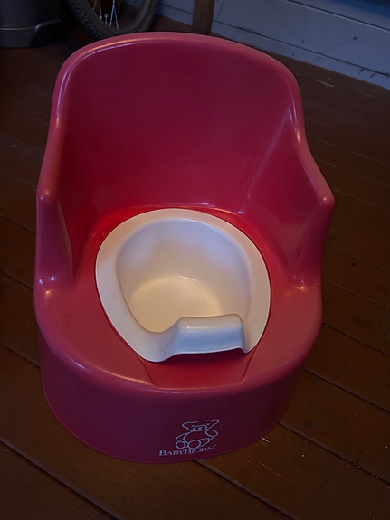 BabyBjörn potta pinkki