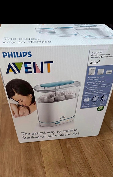 Philips Avent sterilointilaite ja tuttipullonlämmitin