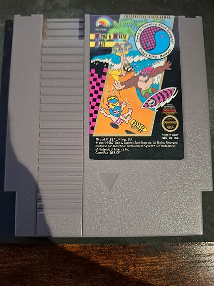 T&C Surf Designs Nintendo NES peli