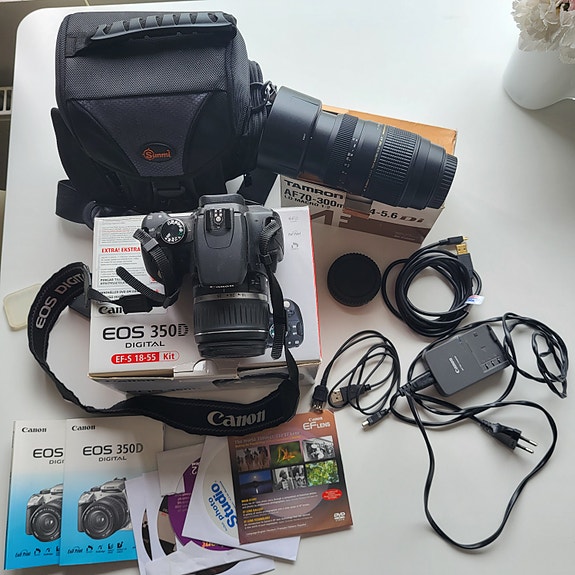 Canon EOS 350D järjestelmäkamera