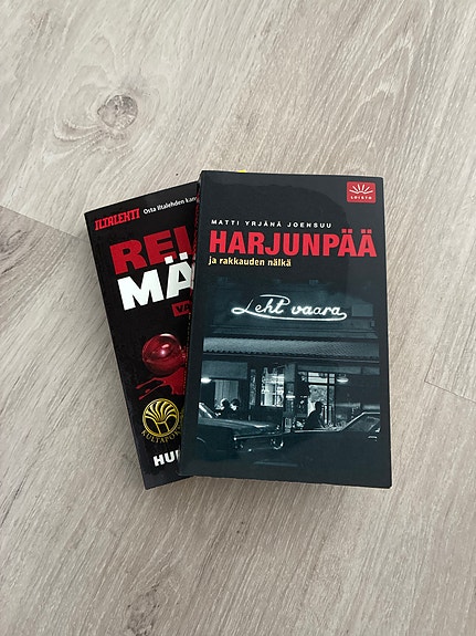 Reijo Mäki Vares Huhtikuun tytöt, Harjunpää ja rakkauden nälkä kirja 2kpl
