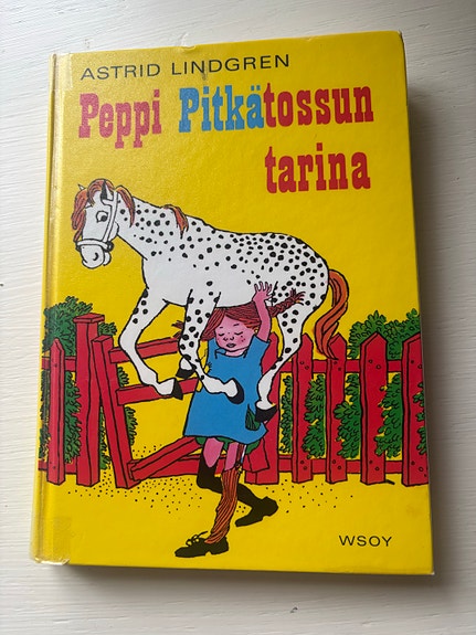 Astrid Lindgren: Peppi Pitkätossun tarina kirja WSOY