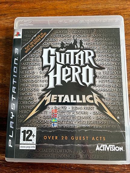 Guitar Hero Metallica PS3 peli