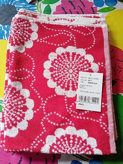 Nanso Paulakukka pyyhkeitä 50x70 cm 2 kpl