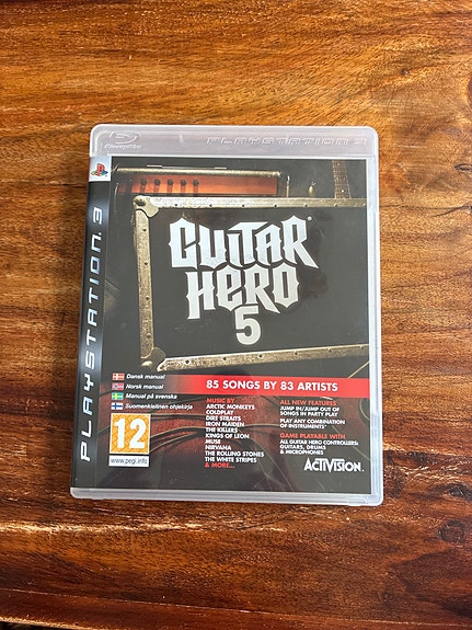 Guitar Hero 5 PS3 peli