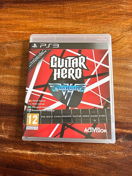 Guitar Hero Van Halen PS3 peli