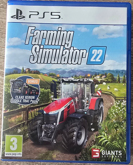 Farming simulator 22 PS5-peli