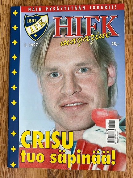 2 x HIFK Magazine Christian Ruuttu Olli Jokinen