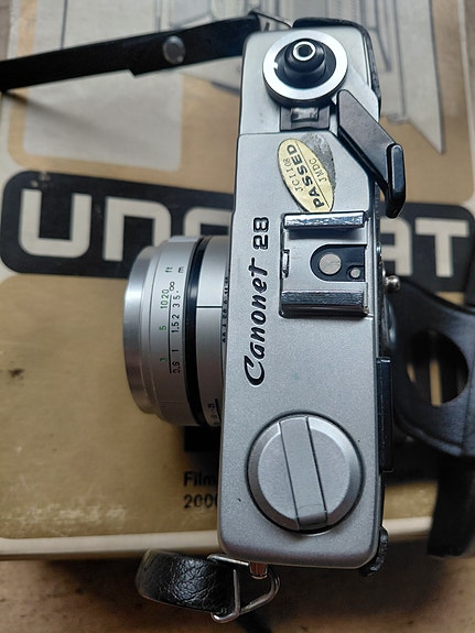 Canon Canonet 28 filmikamera