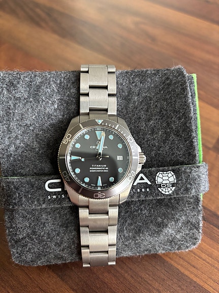 Certina DS Action Diver 38mm Titanium Automaatti