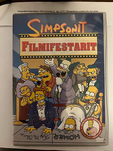 Simpsonit Filmifestarit DVD