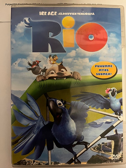 Rio DVD elokuva suomeksi