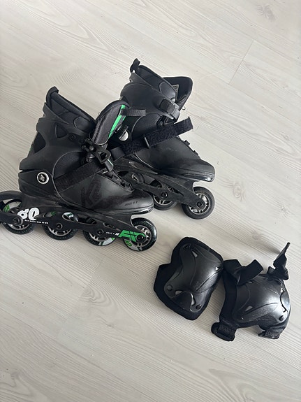 K2 F.I.T. 80 rullaluistimet koko 39 musta