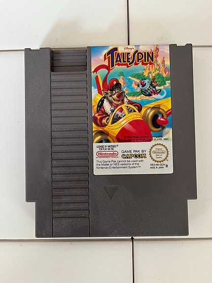 Nintendo NES TaleSpin peli 8-bit