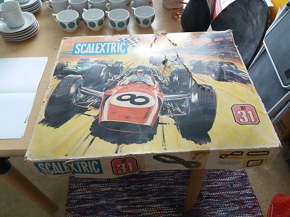 Scalextric jäämistöt