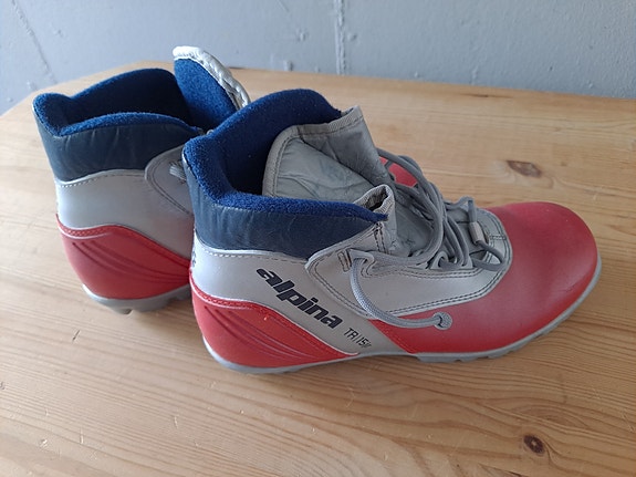 Alpina hiihtomonot punaharmaa SNS-side, koko 37