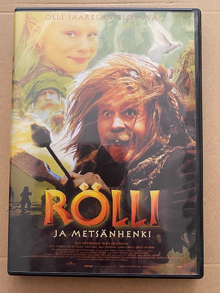 Rölli ja metsänhenki DVD-elokuva