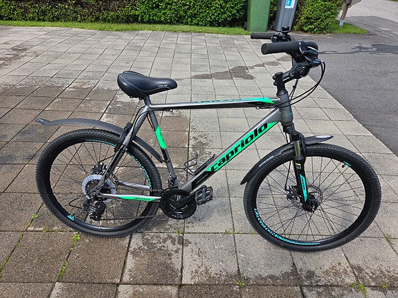 Capriolo maastopyörä 26" M musta-vihreä
