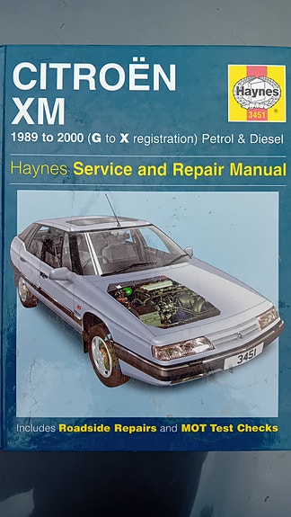 Citroen XM korjausopas