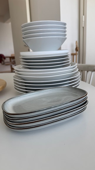 Ikea astiasto valkoinen
