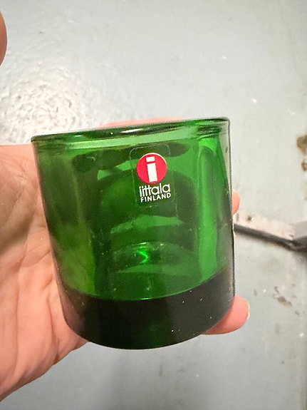 Iittala vihreä lasituikku