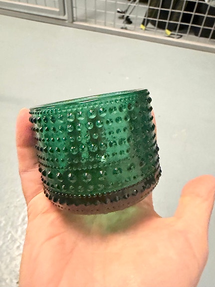 Iittala Kastehelmi tuikkukippo vihreä - uusi