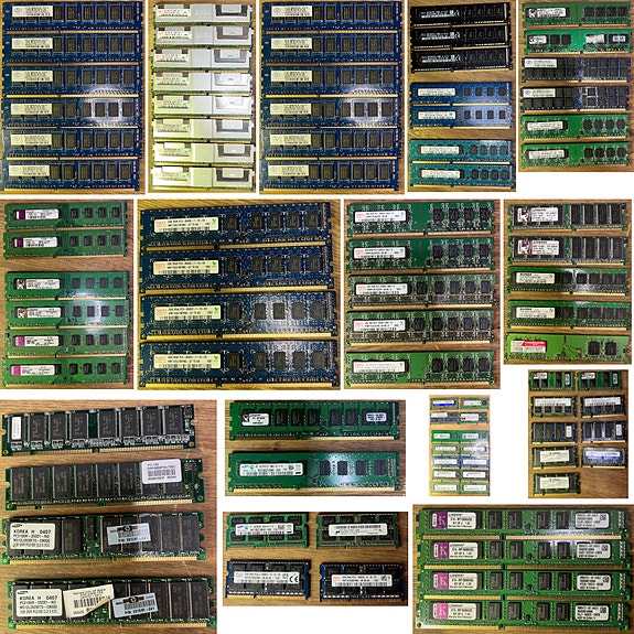 DDR2, DDR3 ym muisteja