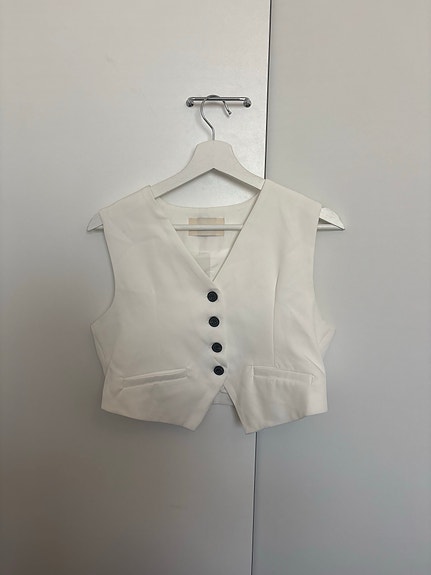 Formal crop top