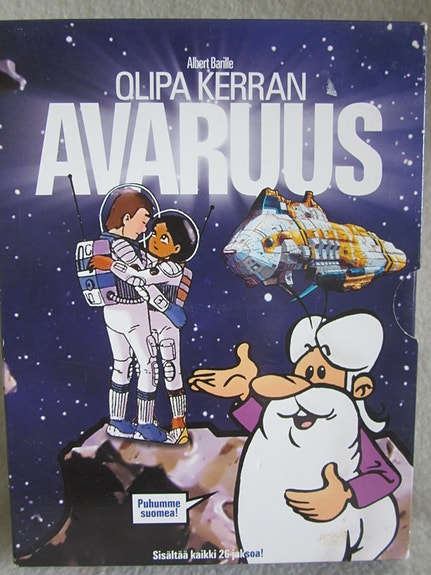 Olipa kerran Avaruus dvd box