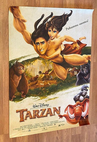 Tarzan elokuvajuliste 70 x 100 cm
