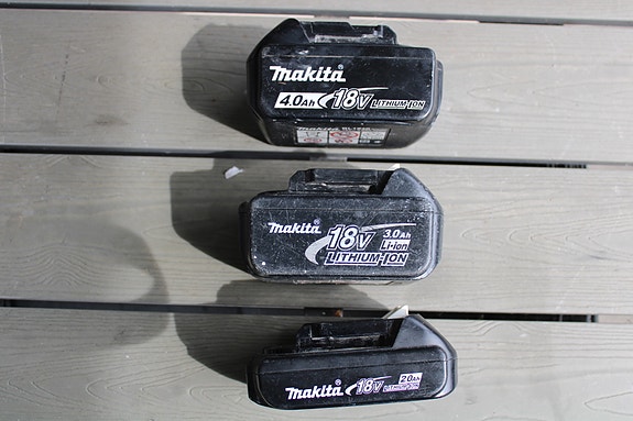Makita 18V akkupaketit työkaluille