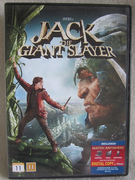 Jack the Giant Slayer dvd