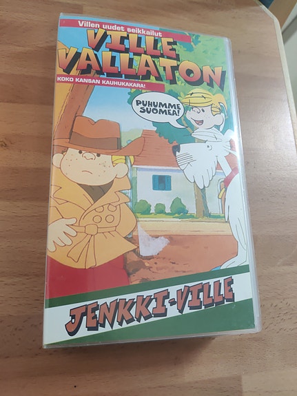 Ville Vallaton Jenkki-Ville VHS-kasetti suomeksi