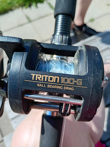 Triton 100-G kelapaketti + Blue Fox Five Boat vapa