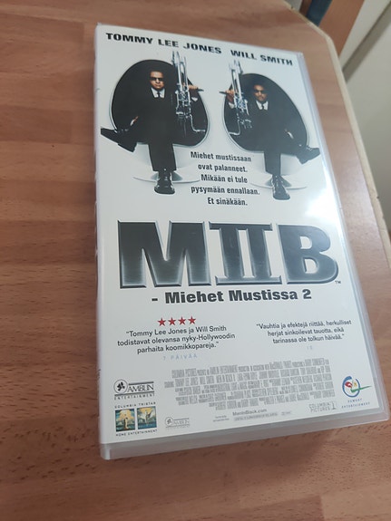 men in black 2,  Miehet mustissa 2 VHS-elokuva