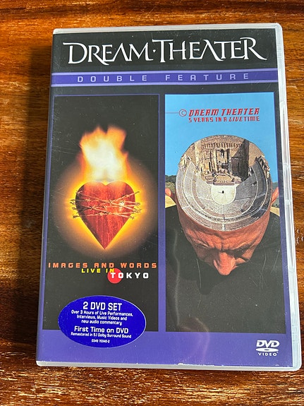 Dream Theater Images And Words Live In Tokyo / 5 Years In A Livetime 2DVD