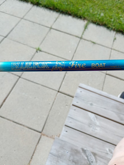 Blue Fox Five Boat -vapa ja Silstar VL-24 -kela