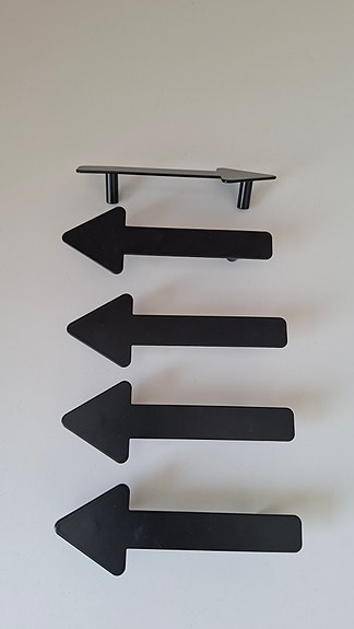 Ikea nuoli vetimet 5 kpl