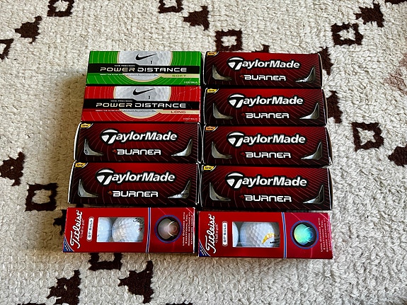 Golf balls new & used - 88pcs (Titleist Pro V1, Taylormade, Nike, etc.)