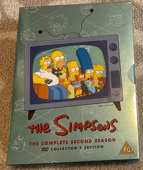 The Simpsons 2 tuotantokausi ( avaamaton DVD box )