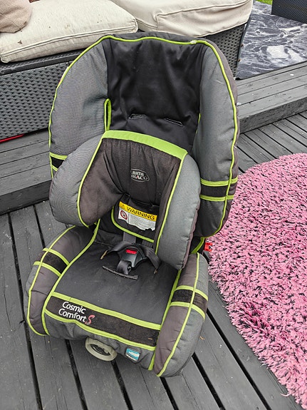 Graco turvaistuin 25 kg, musta-vihreä