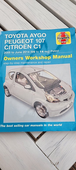 Toyota/Peugeot / Citroën C1 huoltokirja Haynes Owners Workshop Manual