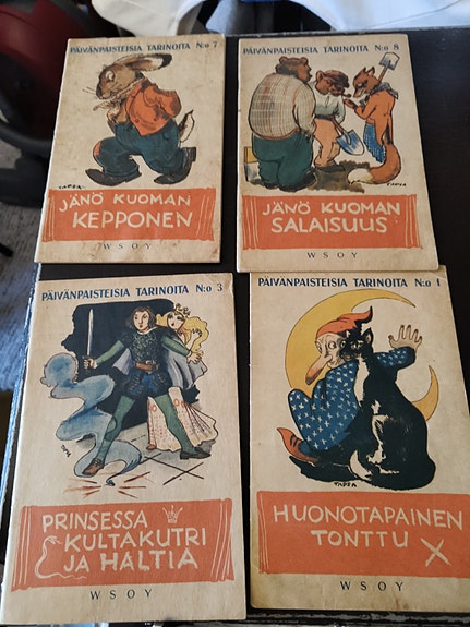 Vanhoja lastenkirjoja Päivänpaisteisia tarinoita