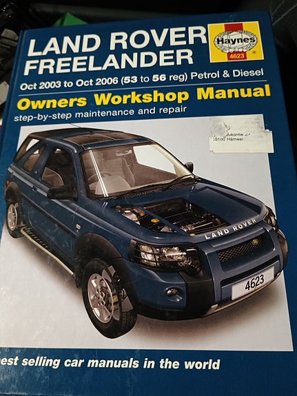Land Rover Freelander / korjausopas 2003-2006 Haynes